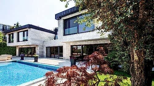 Emirgan Villa							 House Flooring							 Affumicato 